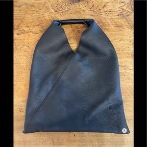 MM6 LEATHER Japanese leather small bag